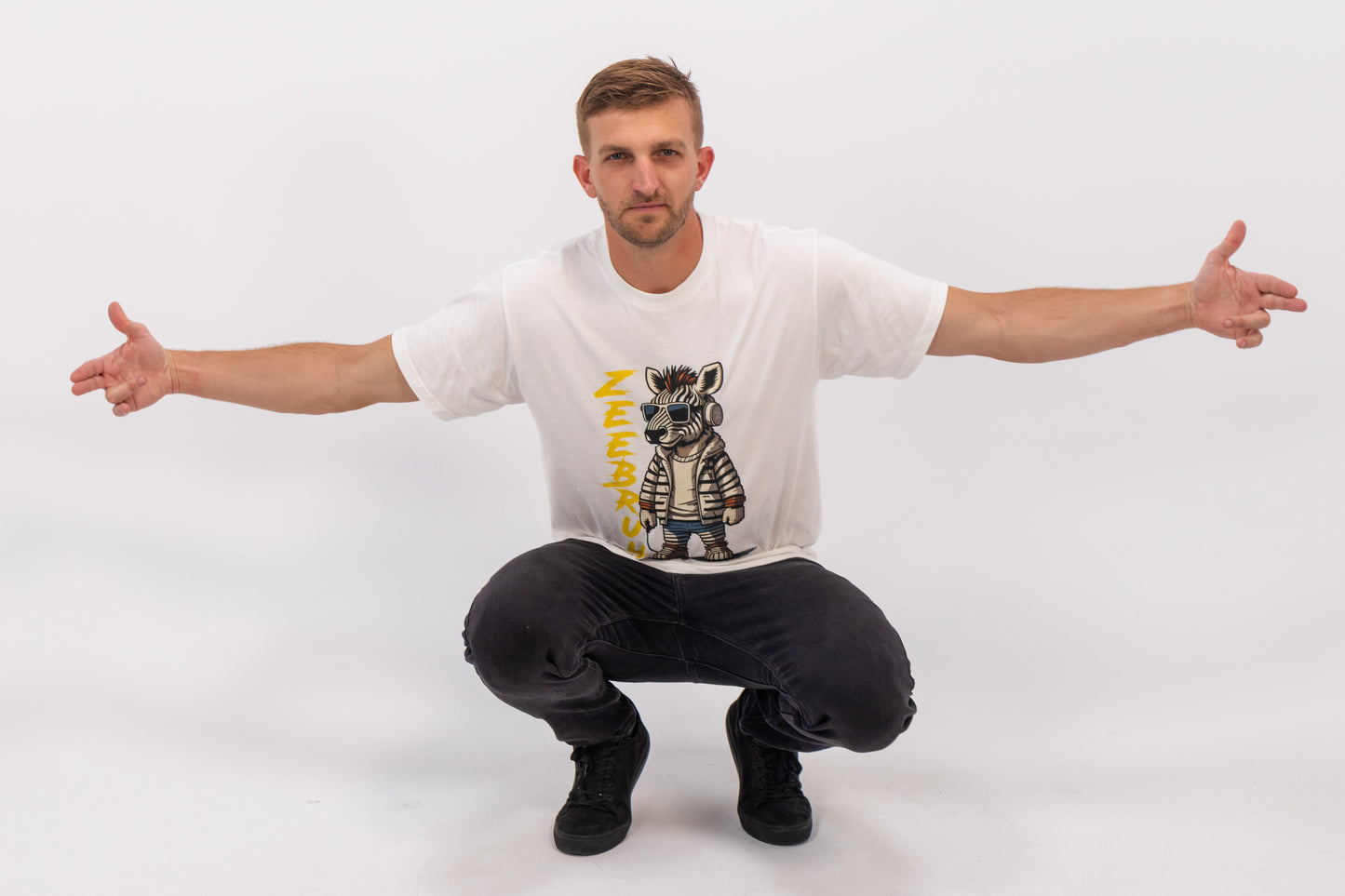 ZeeBruh White Classic T-shirt