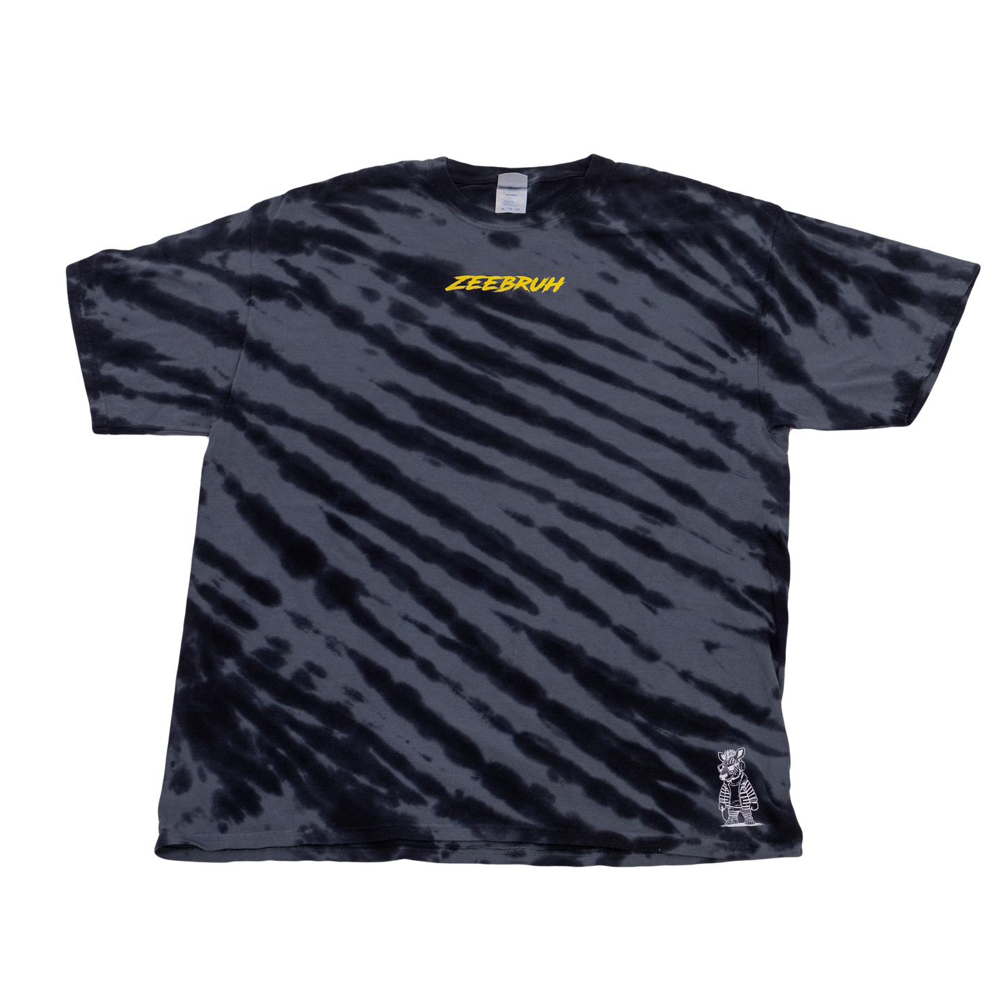 ZeeBruh Charcoal Tie Dye T-shirt