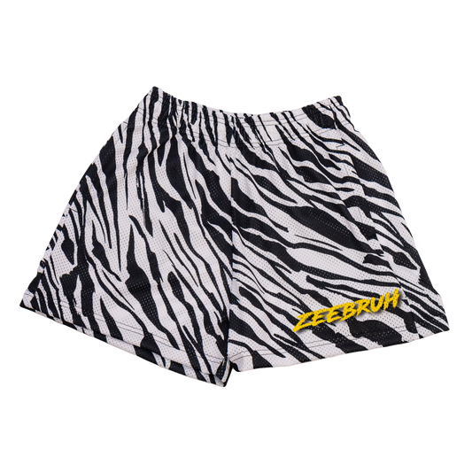 ZeeBruh Print Mesh Men's Shorts